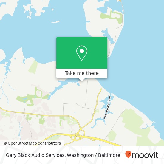 Gary Black Audio Services map