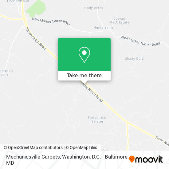 Mapa de Mechanicsville Carpets