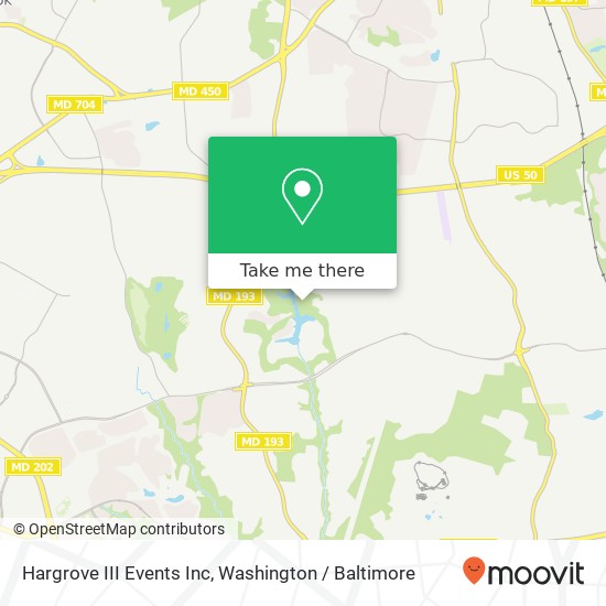 Mapa de Hargrove III Events Inc