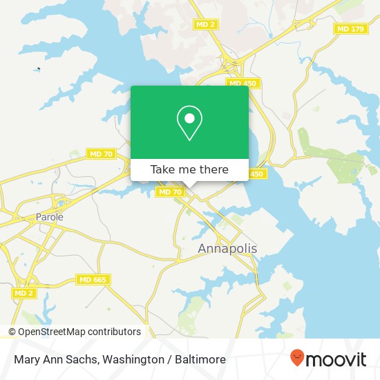 Mapa de Mary Ann Sachs