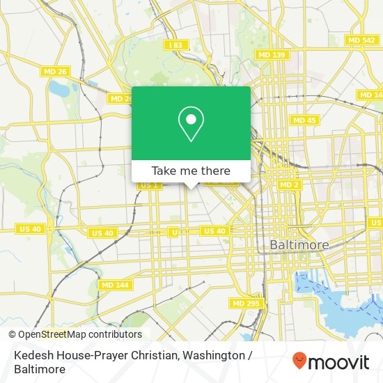 Mapa de Kedesh House-Prayer Christian