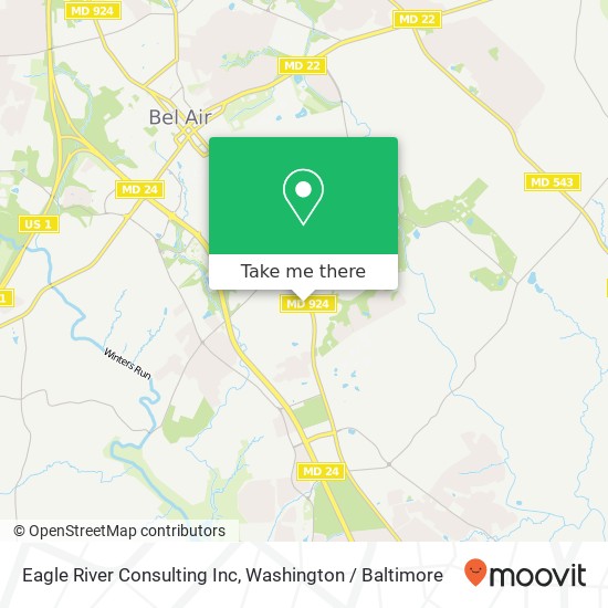 Eagle River Consulting Inc map