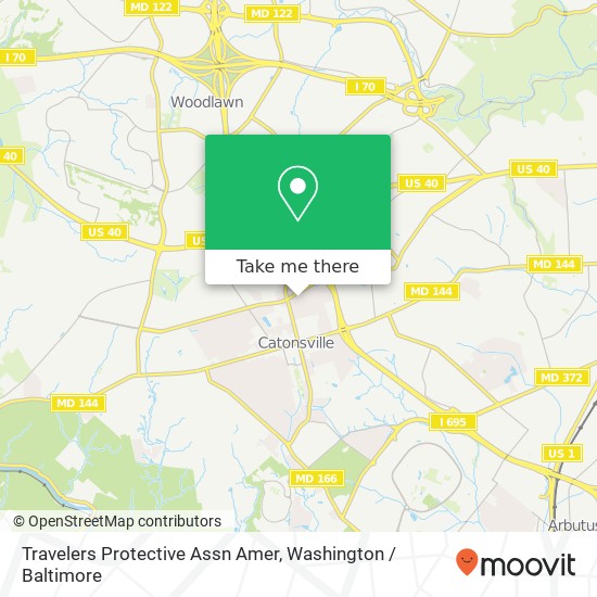 Mapa de Travelers Protective Assn Amer