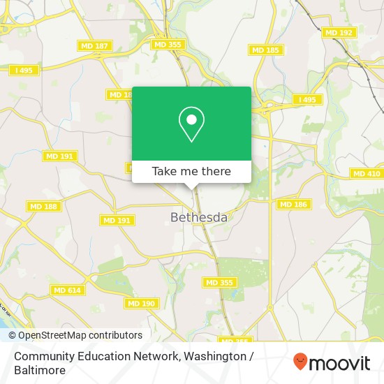 Community Education Network map