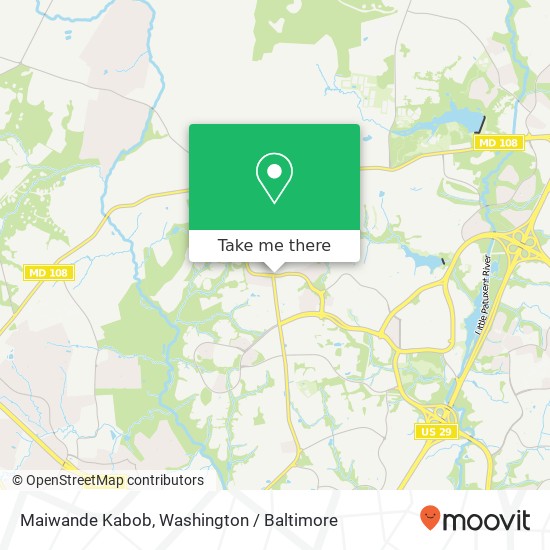 Maiwande Kabob map