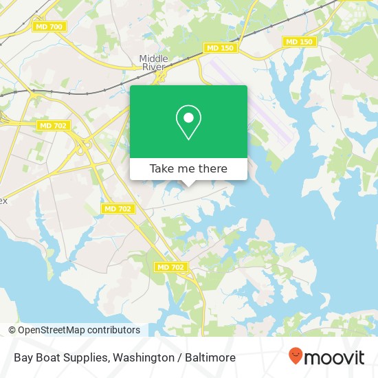 Bay Boat Supplies map