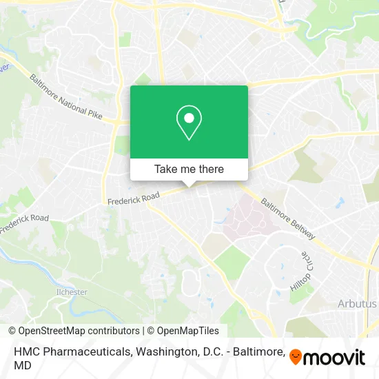 Mapa de HMC Pharmaceuticals