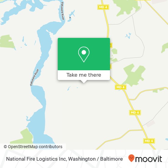 Mapa de National Fire Logistics Inc