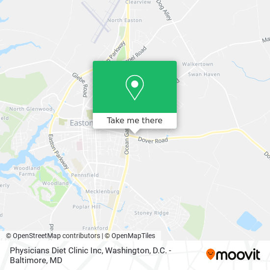 Physicians Diet Clinic Inc map