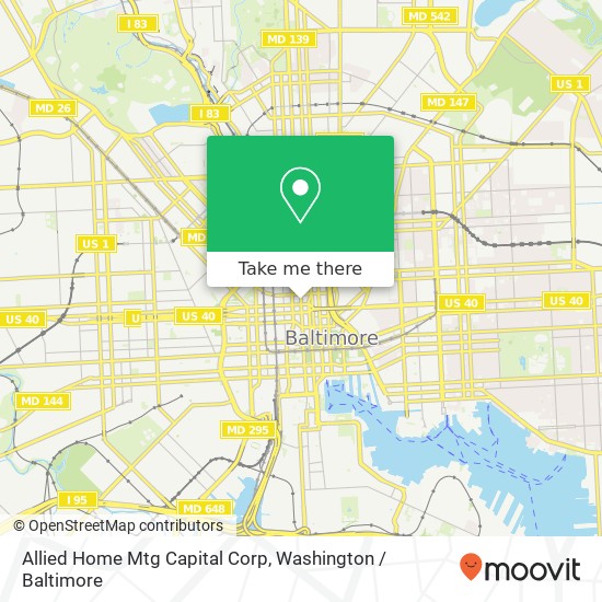 Mapa de Allied Home Mtg Capital Corp