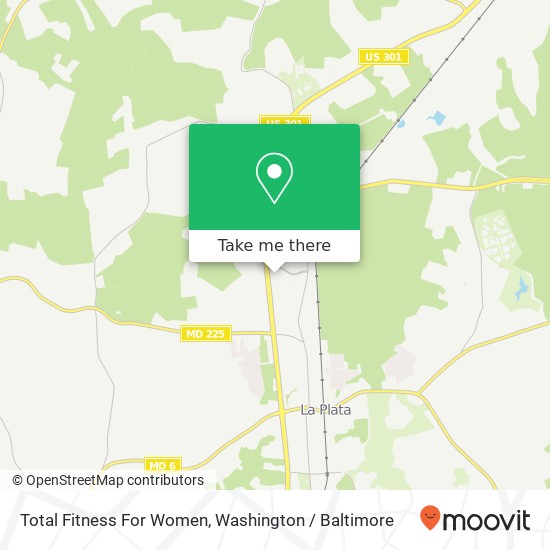 Total Fitness For Women map