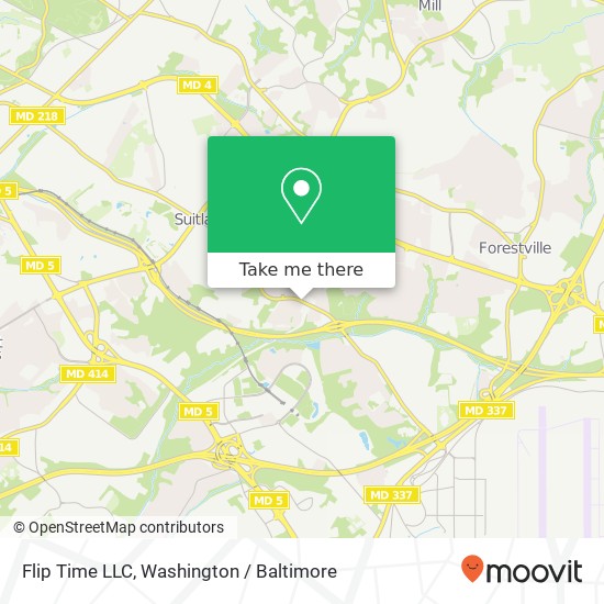 Flip Time LLC map