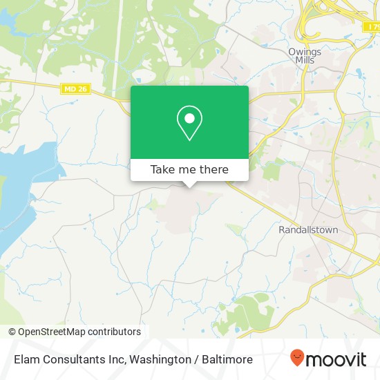 Mapa de Elam Consultants Inc