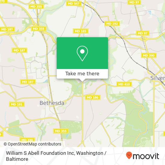 William S Abell Foundation Inc map