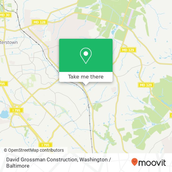 David Grossman Construction map