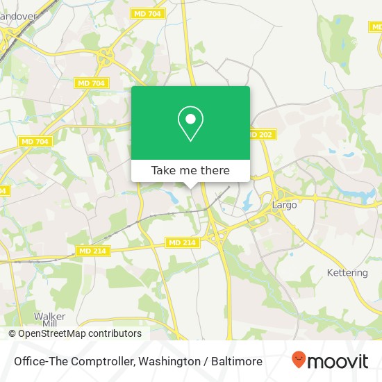 Office-The Comptroller map