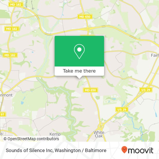 Mapa de Sounds of Silence Inc