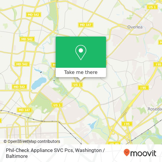 Mapa de Phil-Check Appliance SVC Pcs