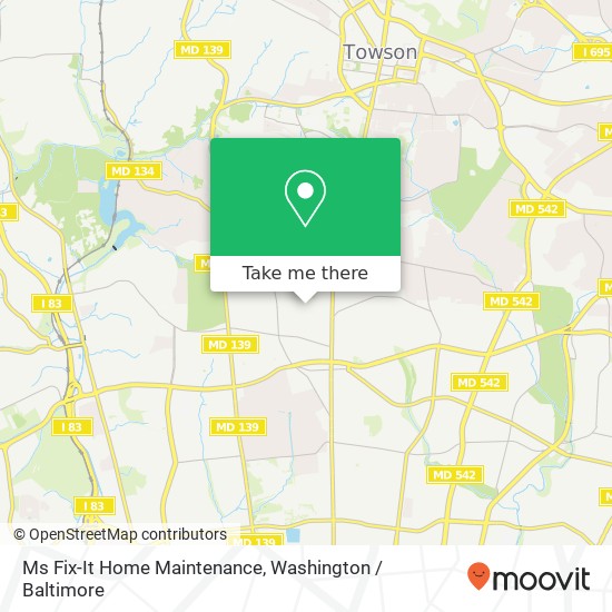 Mapa de Ms Fix-It Home Maintenance