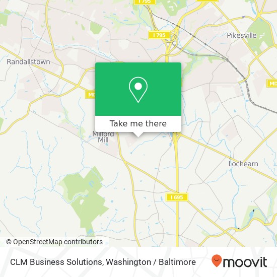 CLM Business Solutions map