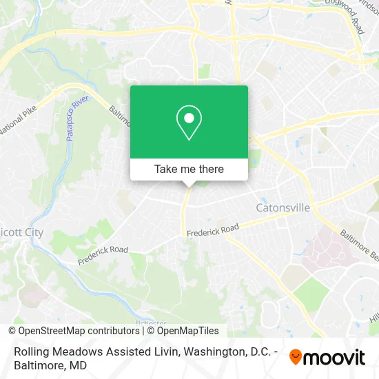 Rolling Meadows Assisted Livin map