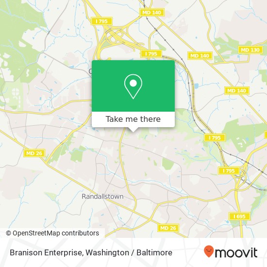 Branison Enterprise map