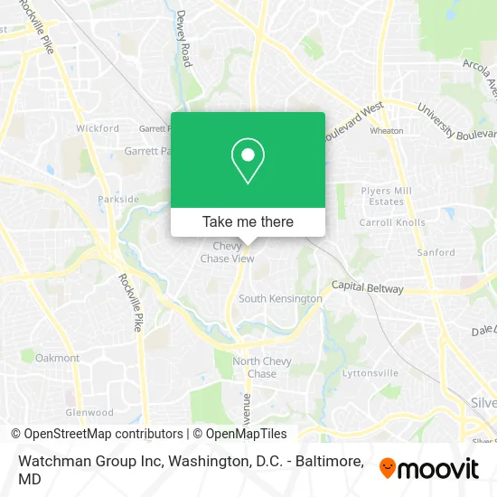 Watchman Group Inc map