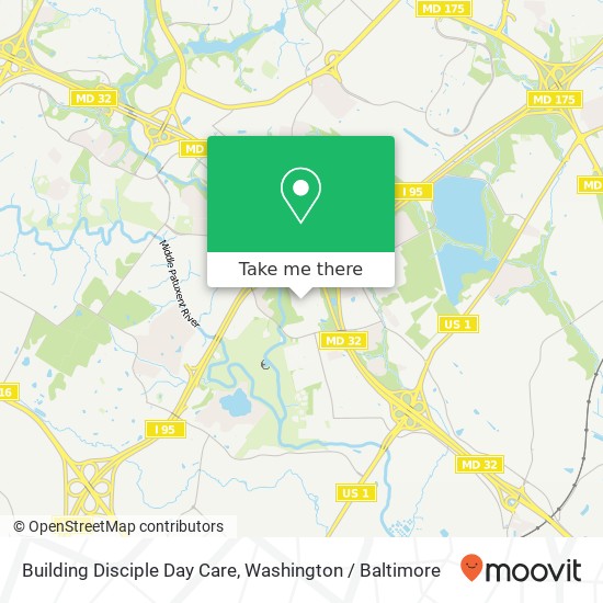 Building Disciple Day Care map