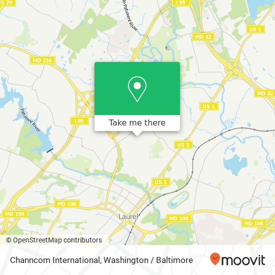 Mapa de Channcom International