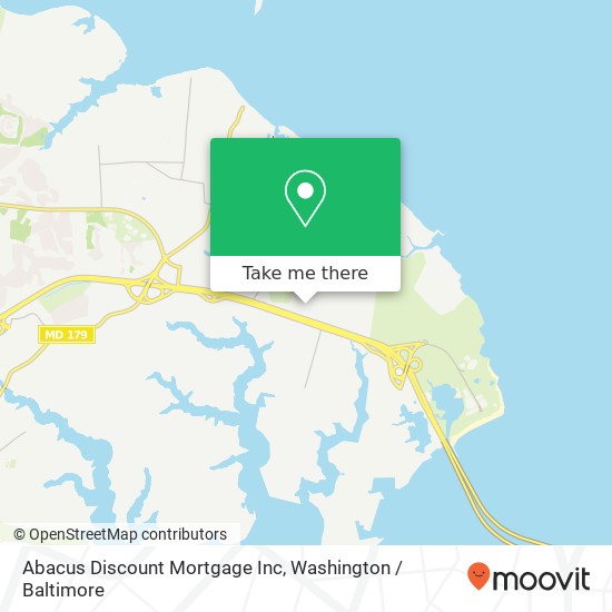 Abacus Discount Mortgage Inc map