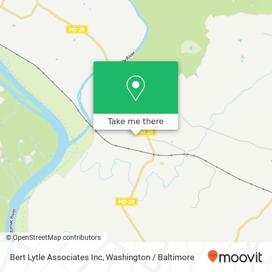 Bert Lytle Associates Inc map