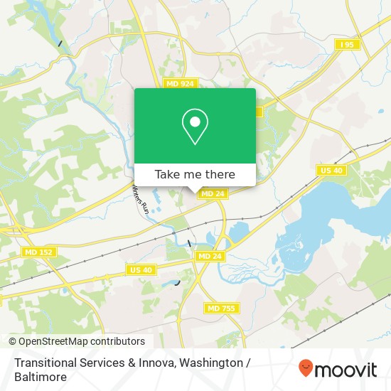 Mapa de Transitional Services & Innova