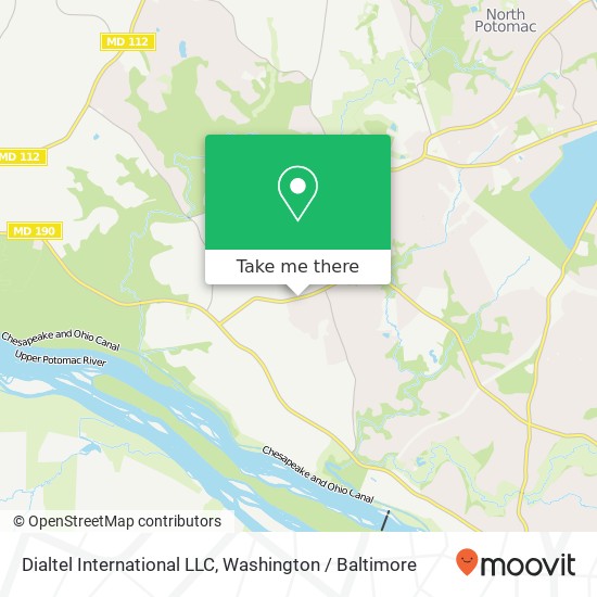 Mapa de Dialtel International LLC