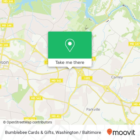 Bumblebee Cards & Gifts map