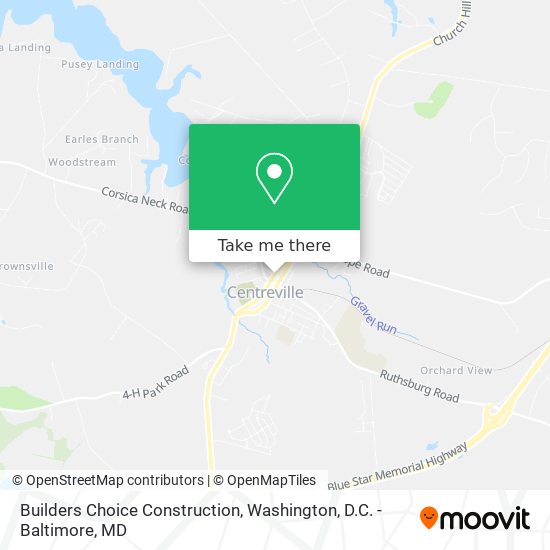 Mapa de Builders Choice Construction