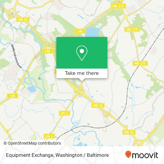 Mapa de Equipment Exchange