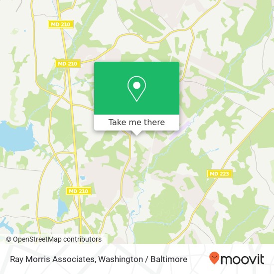 Mapa de Ray Morris Associates