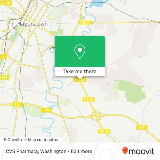 Mapa de CVS Pharmacy