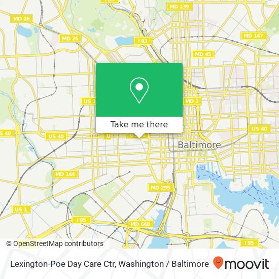 Lexington-Poe Day Care Ctr map