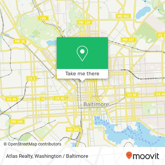 Atlas Realty map