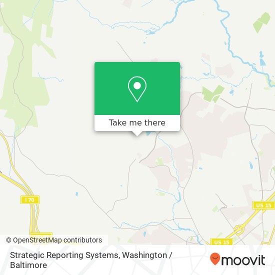 Strategic Reporting Systems map