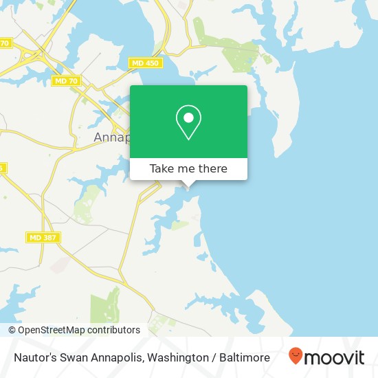 Mapa de Nautor's Swan Annapolis