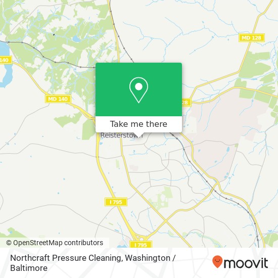 Northcraft Pressure Cleaning map