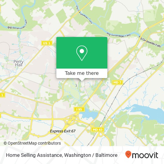 Home Selling Assistance map