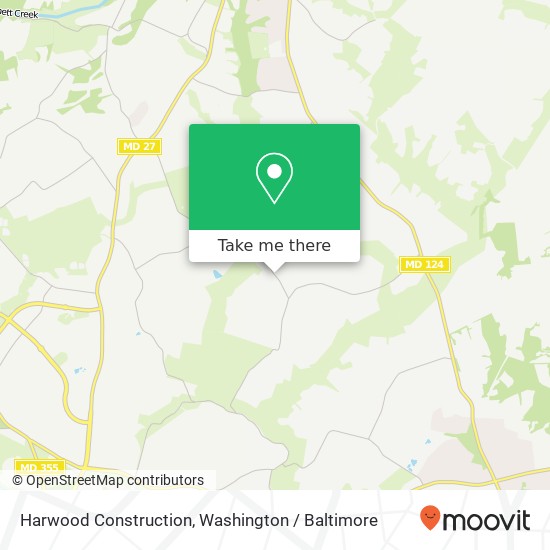 Mapa de Harwood Construction
