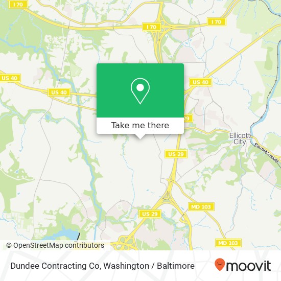 Mapa de Dundee Contracting Co