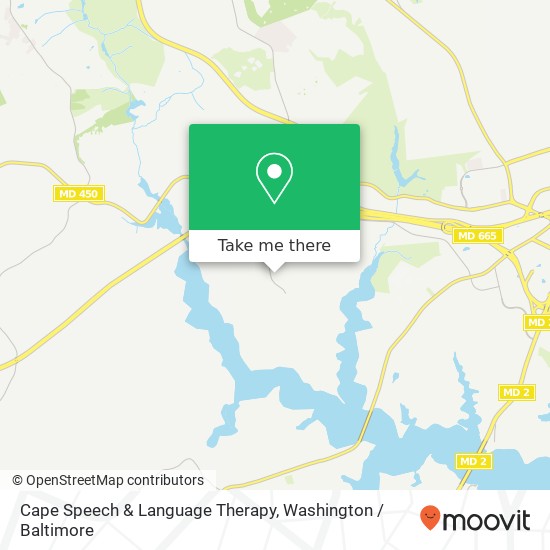 Cape Speech & Language Therapy map