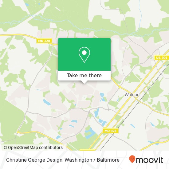 Christine George Design map