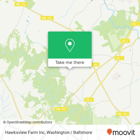Mapa de Hawksview Farm Inc