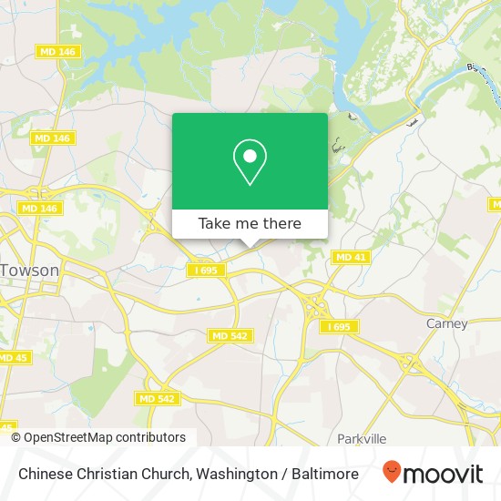 Chinese Christian Church map